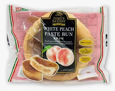 Como's White Peach Paste Bread/90g