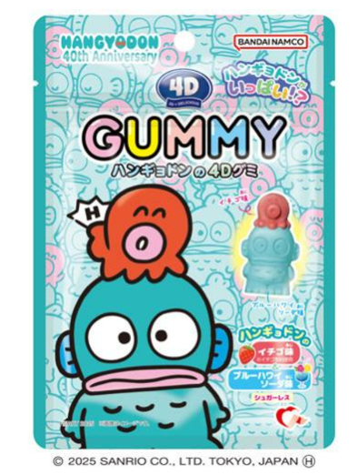BANDAI Hangyodon 4D Gummy/38g