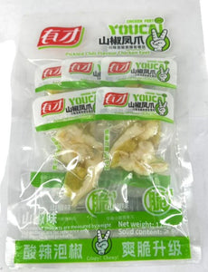 YouCai Deboned Chicken Feet-Pickled Chili/128g