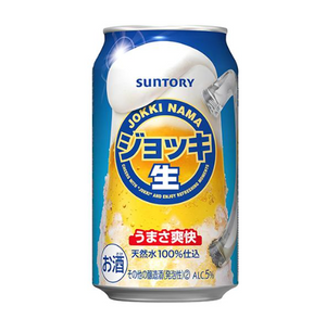 (S)SUNTORY Jokki Nama Beer 5% Alc/350