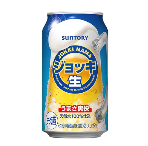 (S)SUNTORY Jokki Nama Beer 5% Alc/350