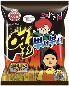OTTOGI Ramen Cracker - Extra Spicy ( Squid Game)/90g