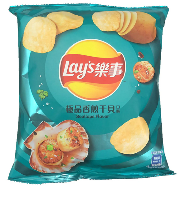 Lay's Scallops Flavor Potato Chips/34g