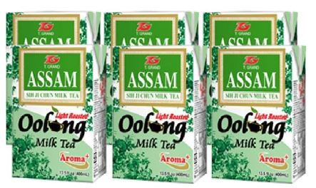 Assam Light Roasted Oolong Milk Tea/400mlx6pk