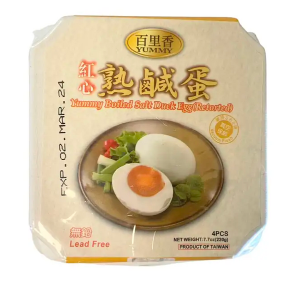 (S)Yummy Boiled Salt Duck Eggs /220g