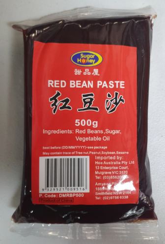 SUGAR HONEY RED BEAN PASTE/500G
