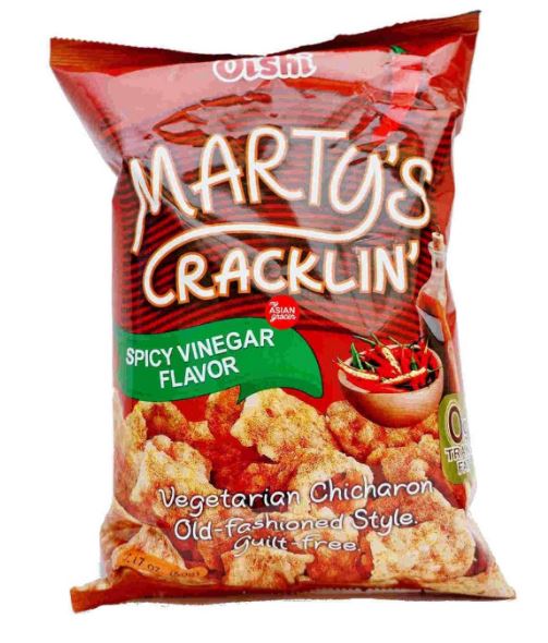 (L)Oishi Marty's Crackling Spicy Vinegar /90g