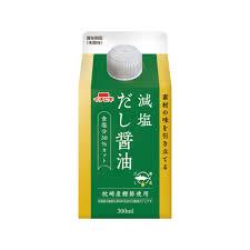 Low-Salt Dashi Soy Sauce/300ml