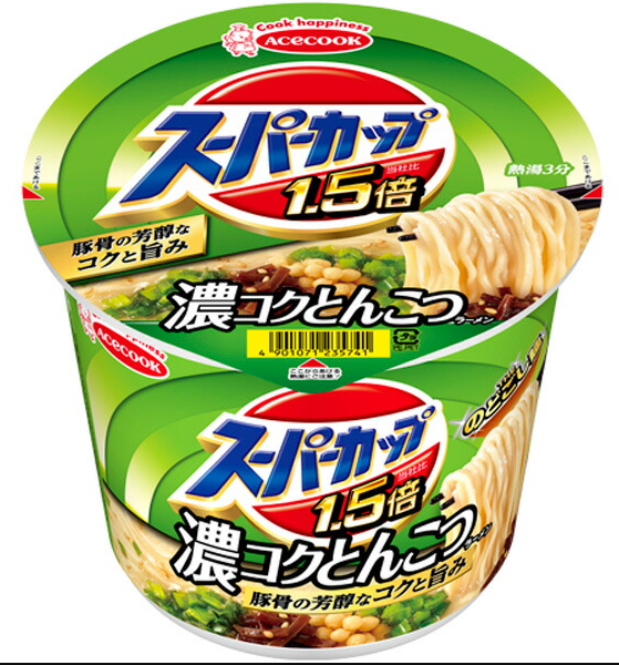 AceCook SUPER CUP Rich Pork Broth(Tonkotsu) Ramen/120g