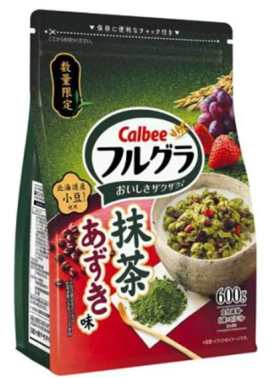 (L)CALBEE Furugura Matcha Azuki Cereal/750g