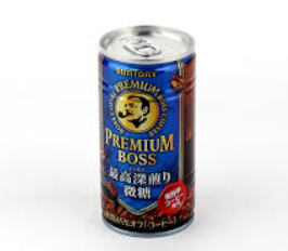 Suntory Premium Boss A Little Sugar/185g