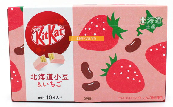 KitKat strawberry flavor mixed with red beans/140g