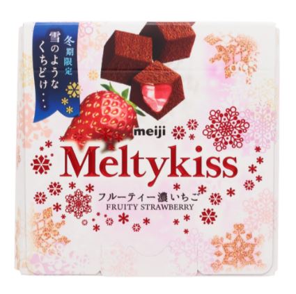 MEIJI MeltyKiss Strawberry Chcolate/52g