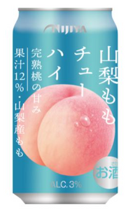 (S)Nijiya Yamanashi Peach Cocktail/350ml