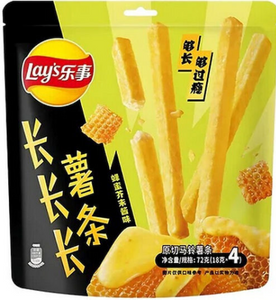 Lay's Chips Long Strip Honey Mustard Sauce Flavour/72g