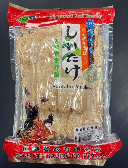 Heng Fai Dried Bamboo Fungus/100g