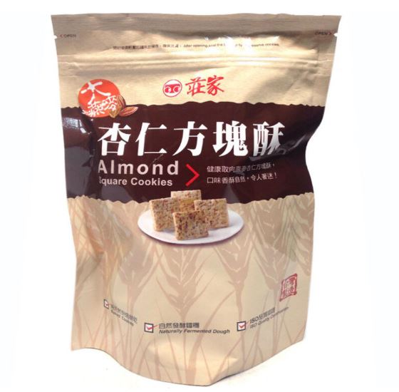 CHUANGS  Almond Square cookies/130g