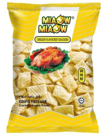 Miaow Miaow Chicken Flavoured Crackers/60g