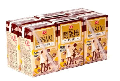 Assam Brown Suger Milk Tea/400mlx6pk