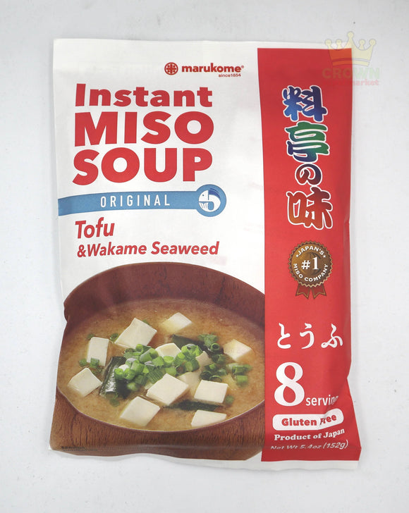 MARUKOME Instant Miso Soup with Tofu/152g