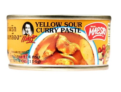 Maesri Yellow Sour Curry Paste/114g
