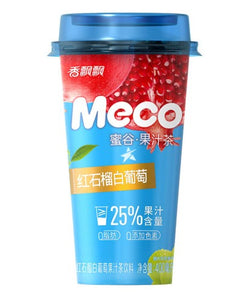 MECO Red Pomegranate & White Grape Flavoured Tea Drink/400ml