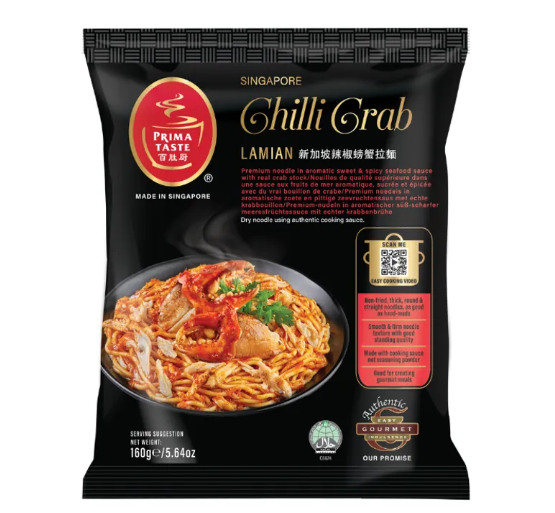 PRIMA Chilli Crab Lamian/160g