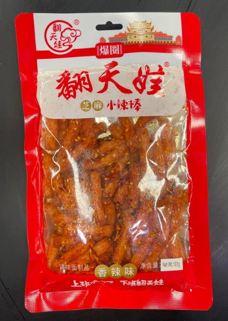 FanTianWa Roasted Flour &Sesame Snack-Spicy/101g