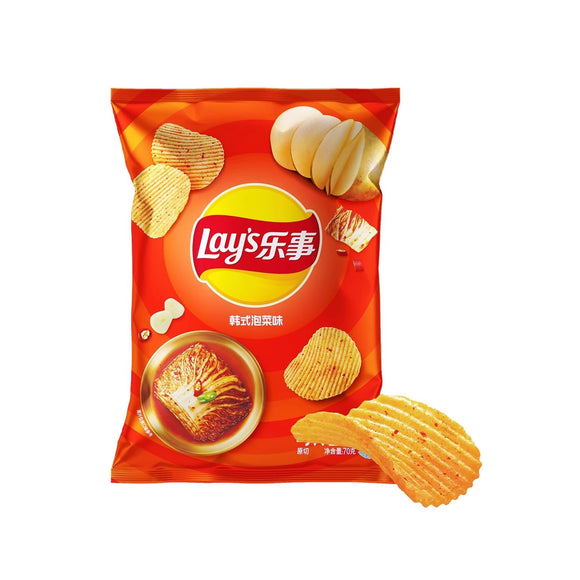 Lay's Chips Korean Style Kimchi Flavor/ 70g