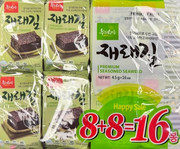 Nurimanlu Premium Seaweed/ 4.5g*16ea