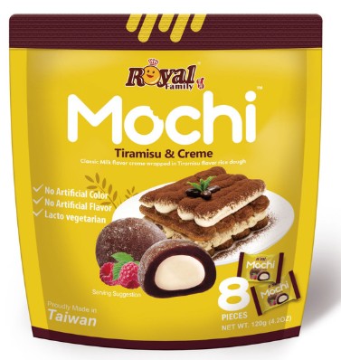 Royal Fam Tiramisu & Creme Mochi/120g