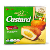 (L)Lotte Custard Cream Cake/253g - Davely's Asian Supermarket