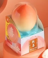 Hong Qi Ice Cream Peach/75g