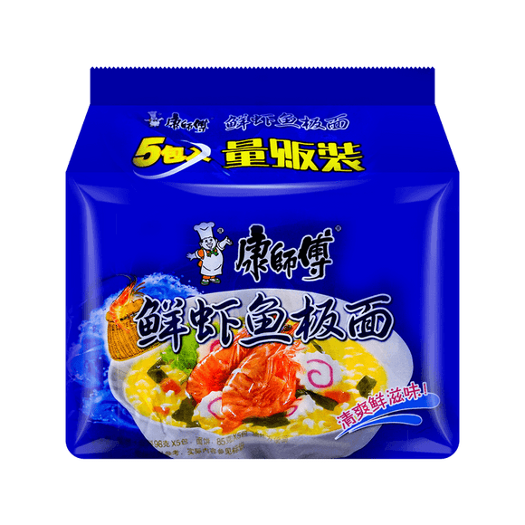 Kang Shi Fu Seafood Noodle /98g*5