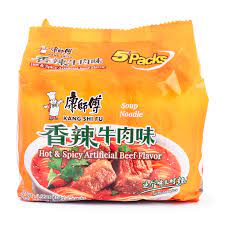 Kang Shi Fu  Hot & Spicy Beef Noodle/520g