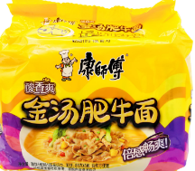 Master Kong Instant Noodle Golden Beef Stock Flavour /105g*5