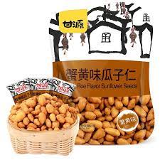 GANYUAN Roasted Sunflower Seeds Crab Roe Flavor/75G