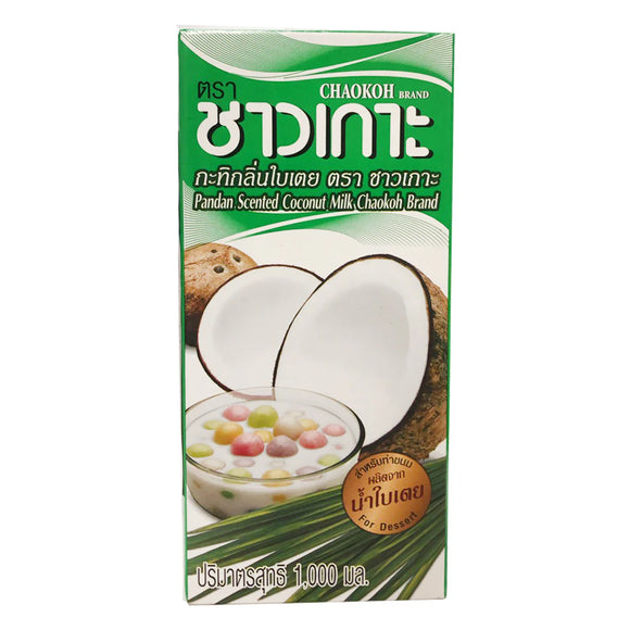 Chaokoh Pandan Scented Coconut Milk/ 1000ml