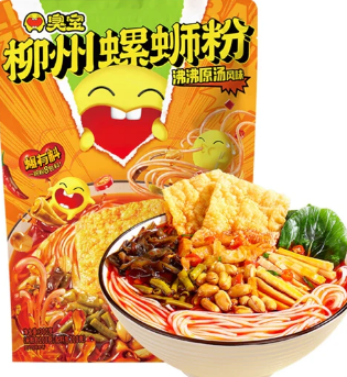 Chiubao Liuzhou River Snail Rice Noodle(Original Flavour)/350g