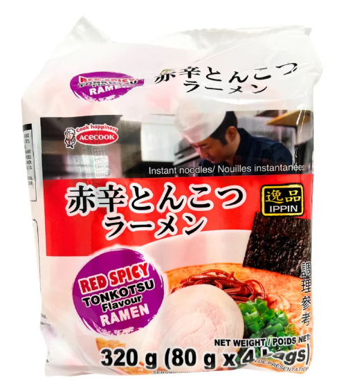 IPPIN Red Spicy Tonkotsu Ramen/320g