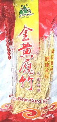 PLUM BLOSSOM FRIED BEANCURD STICKS/250G