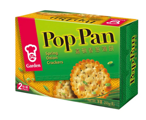 Garden PopPan Spring Onion Cracker/200g