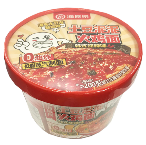 HDL Mashed Potato Noodles Korean Sweet & Spicy Flavour/107g