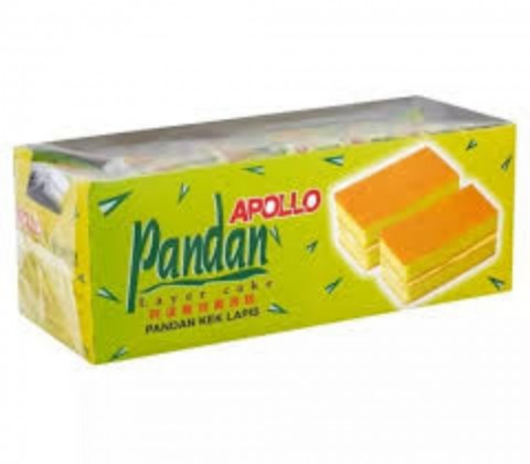 APOLLO Layer Cake Pandan Flav/18g*24