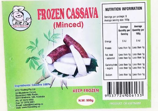 CHEF SELECTED Frozen Cassava(Minced)/900g