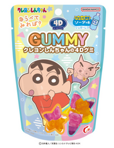 Bandai Namco 4D Gummy Crayon Shinchan Soda Flavor/60g