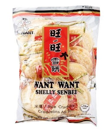 WantWant Shelly Senbei Rice Cracker/150g
