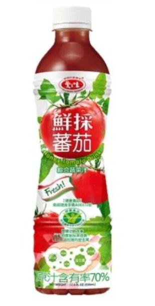 AGV Honey Tomato Juice/530ml*4