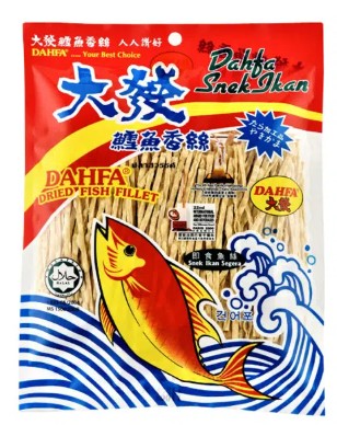 Dahfa Dried Fish Fillet-Strips/120g