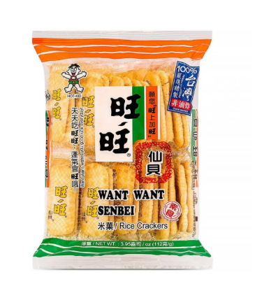 Want Want Rice Crackers Senbei/112G